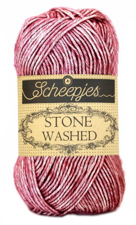 scheepjes stone washed - 808 corundum ruby