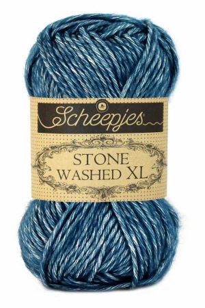 scheepjes stone washed xl - 845- blue apatite