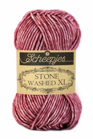 scheepjes stone washed xl - 848 corundum ruby