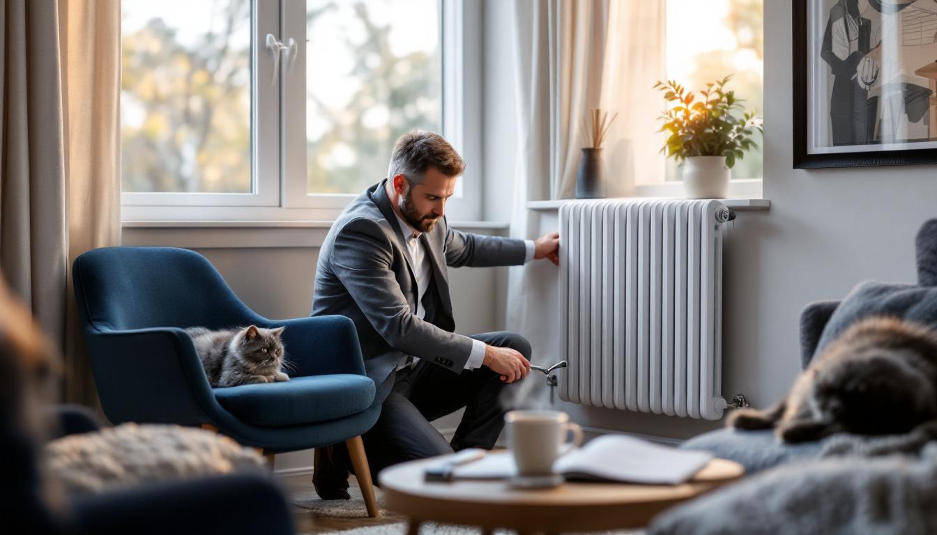 ontdek hoe je radiatoren sneller op temperatuur krijgt en warmteverlies voorkomt, met tips van een ingenieur voor een efficiënter verwarmingssysteem.
