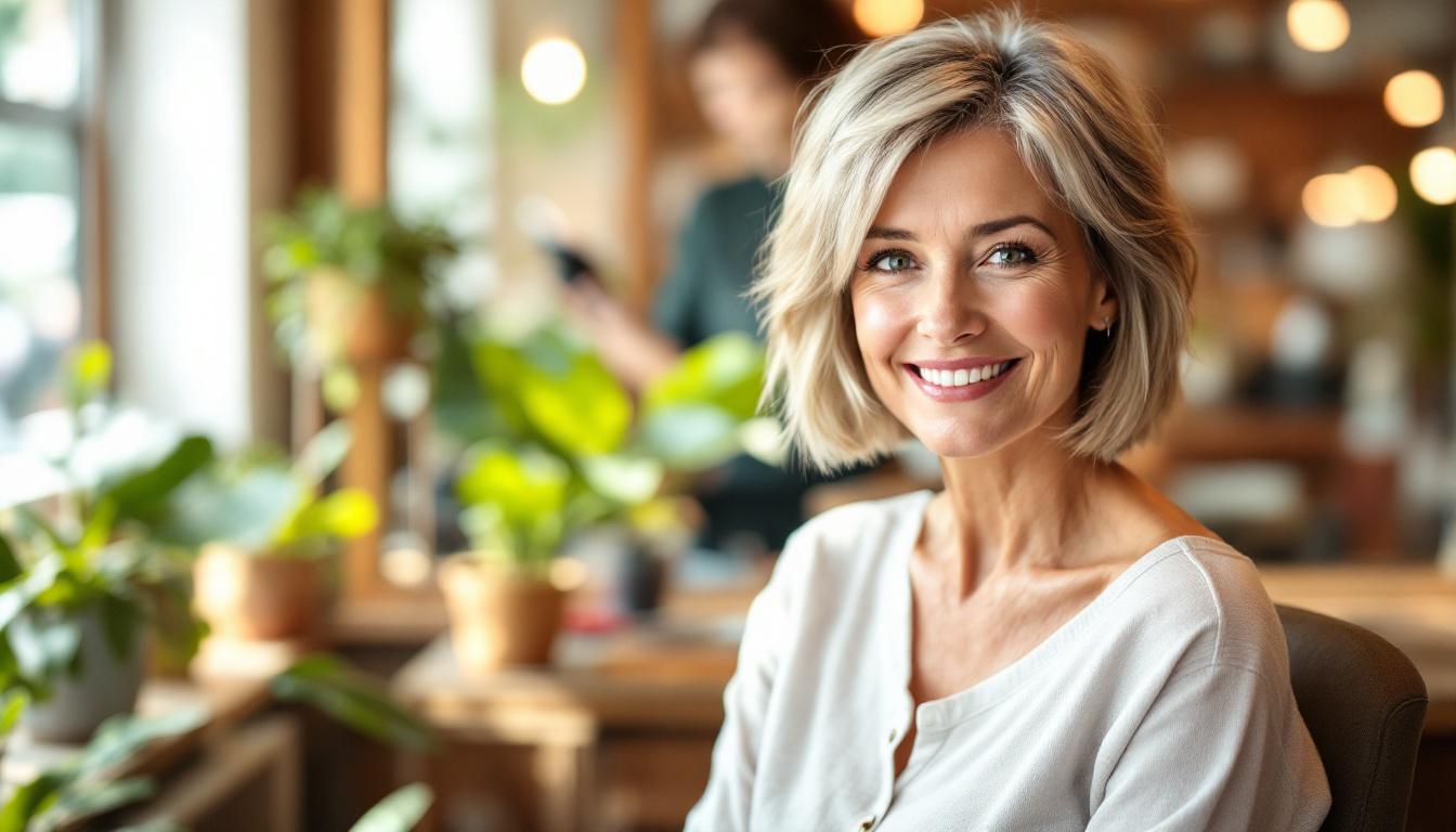 wil je er na je 50e jonger uitzien? dit kapsel geeft je direct een frissere en jeugdiger uitstraling.