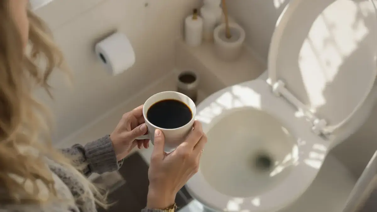 U zou deze tip moeten kennen: waarom steeds meer mensen koffiedik in het toilet gooien
