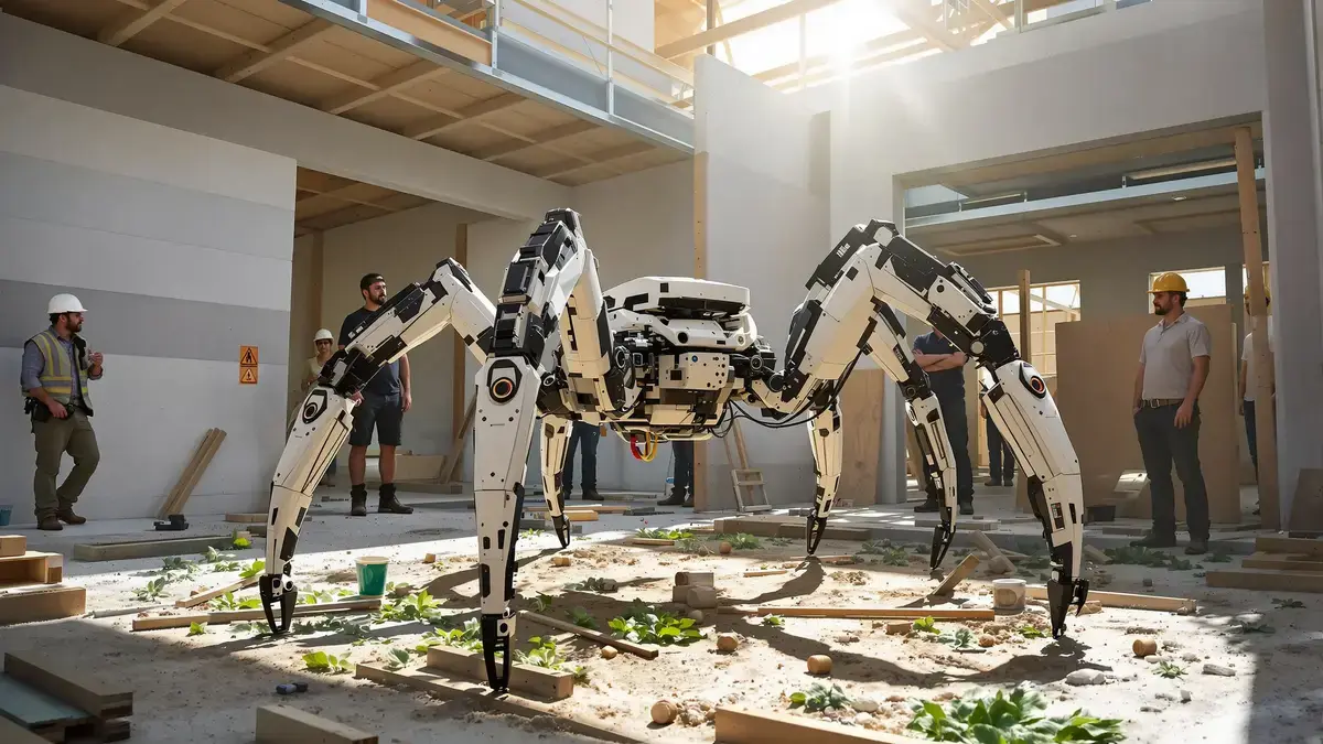 Een robot heeft zojuist een huis van 200 m² in slechts 24 uur gebouwd: een belangrijke doorbraak die de bouwsector kan transformeren en de woningcrisis kan verzachten.