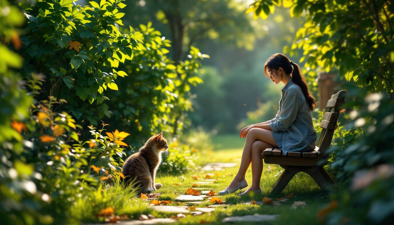 test je observatievermogen met deze uitdagende puzzel: vind de kat tussen de bladeren binnen 60 seconden. alleen de scherpste kijkers slagen erin!