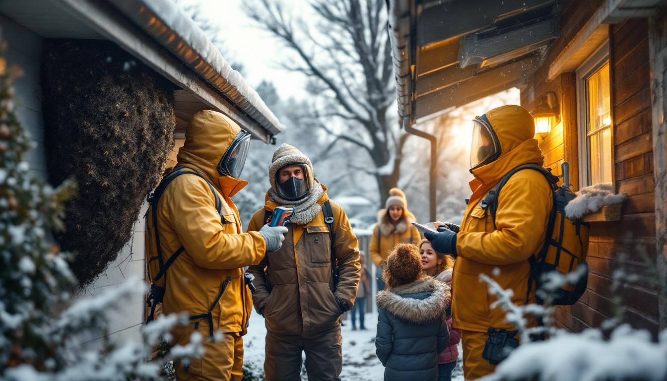 deskundigen waarschuwen dat interventie bij aziatische hoornaarsnesten in de winter de situatie kan verergeren. lees meer over de juiste aanpak.