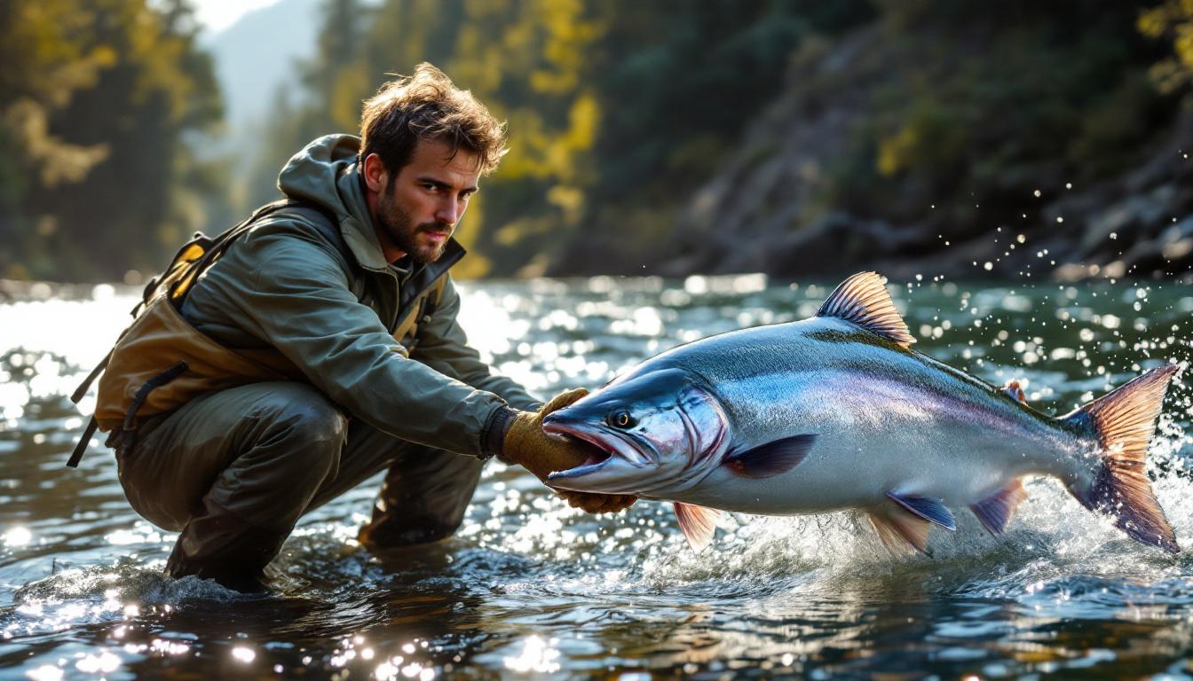 een bioloog legt uit waarom de chinookzalm na jaren afwezigheid terugkeert naar een rivier in californië, met inzichten over migratie en milieufactoren.