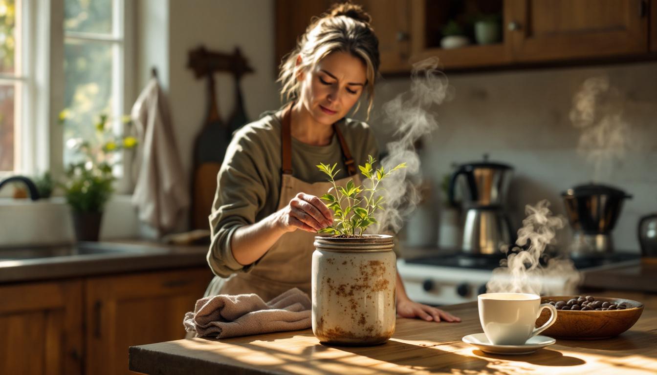 ontdek waarom koffie op deze plek in de keuken bewaren onvermijdelijk leidt tot bittere smaak en hoe je dit kunt voorkomen voor een perfecte kop koffie.