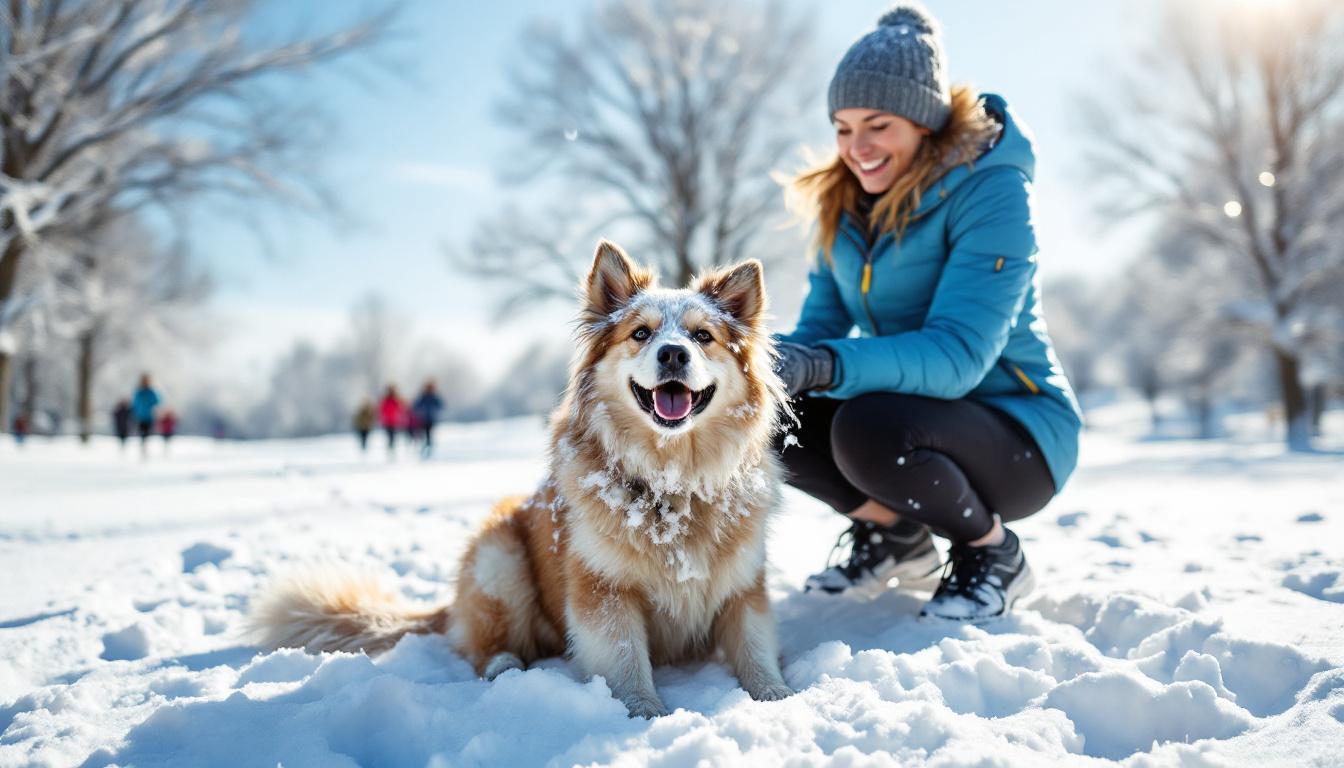 mijn hond rolde na het hardlopen in de sneeuw en wat daarna gebeurde, was totaal onverwacht. ontdek het verrassende verhaal hier!