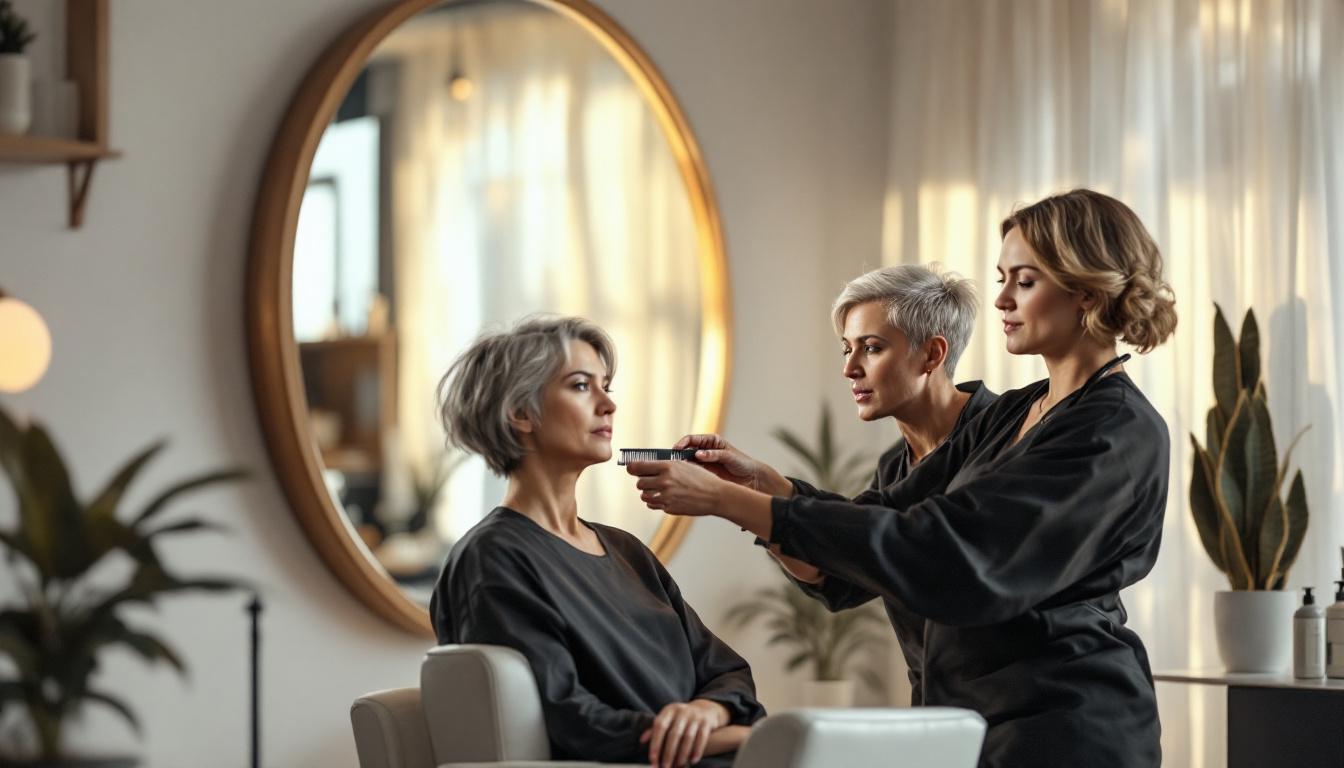 ontdek welke veelgemaakte fout met kort haar na je 50e je verouderd laat lijken en krijg tips van een kapster om je look fris en jong te houden.