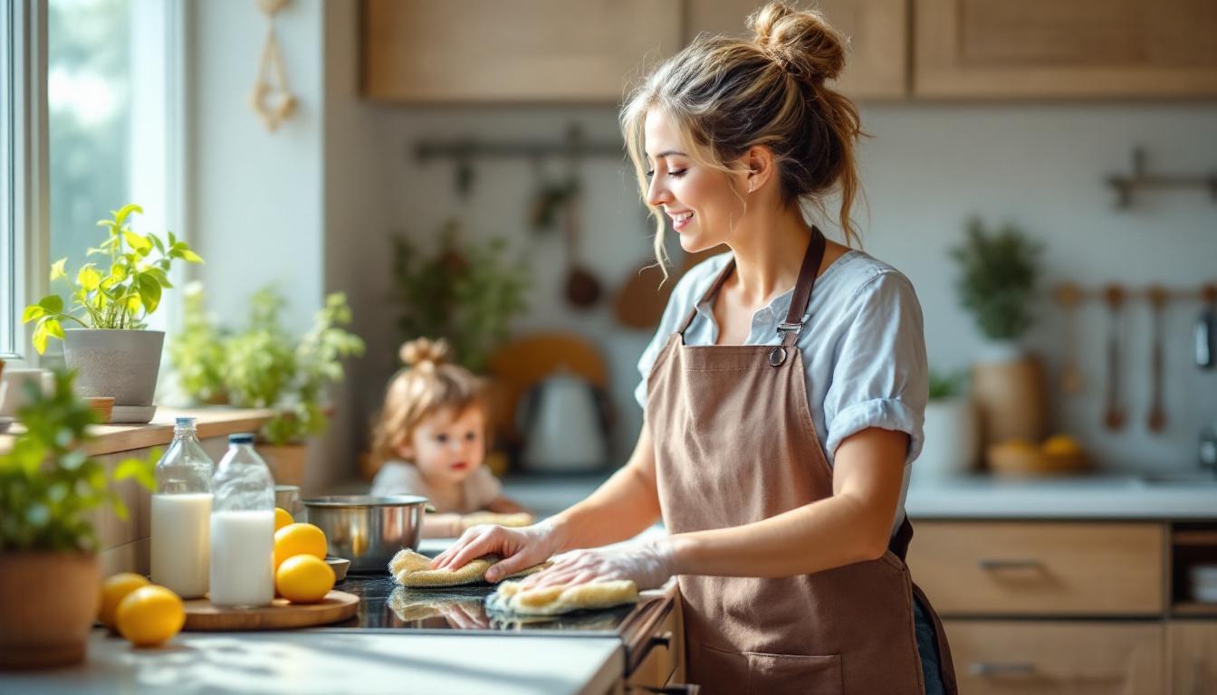 ontdek hoe je je oven op een natuurlijke manier reinigt voordat je pyrolyse gebruikt, zonder schadelijke dampen te produceren.